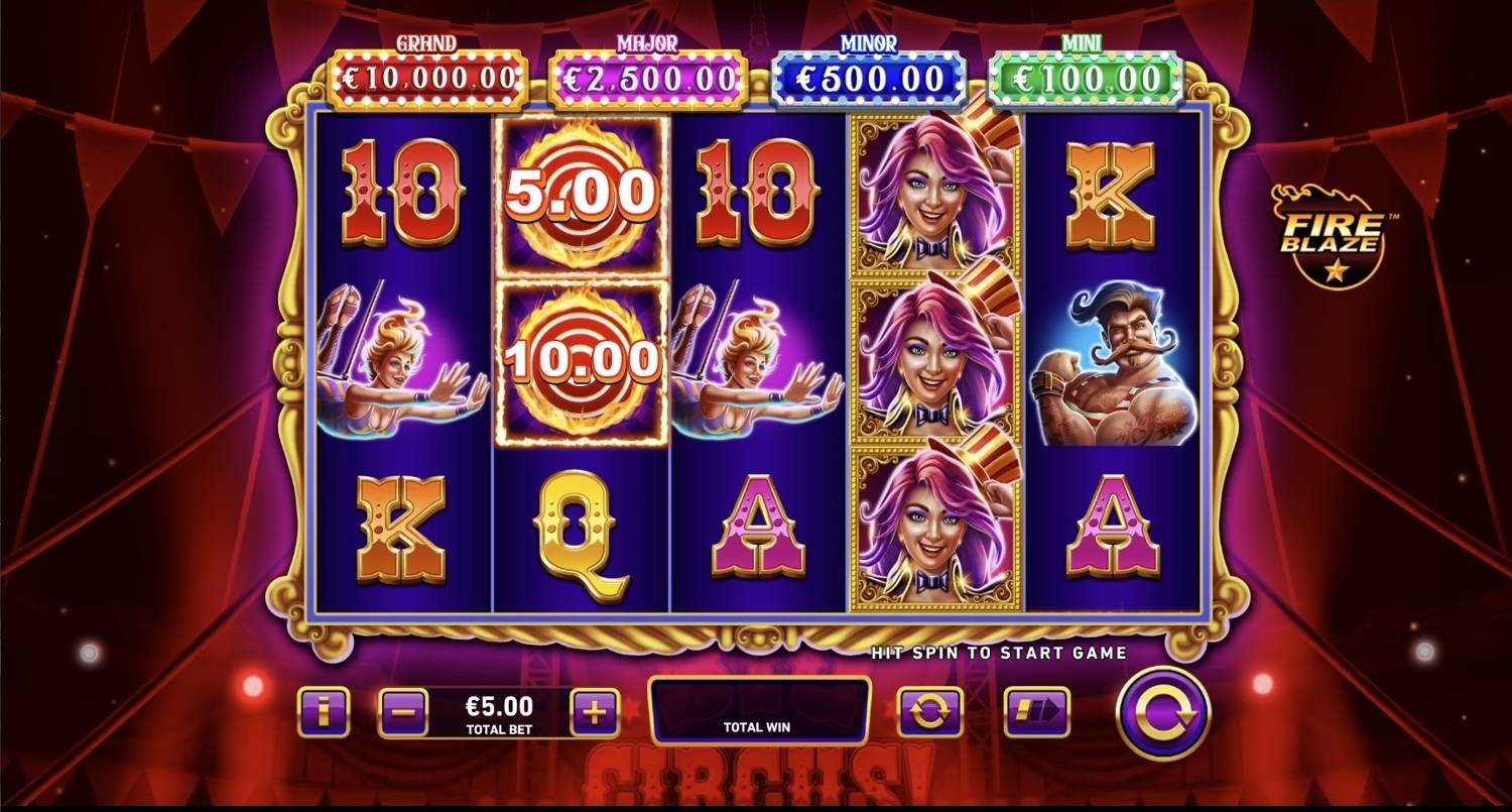 Mega Fire Blaze: Big Circus!