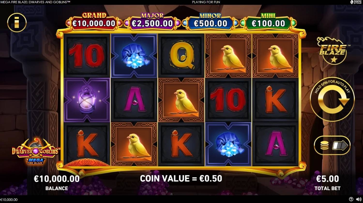 Mega Fire Blaze: Dwarves And Goblins