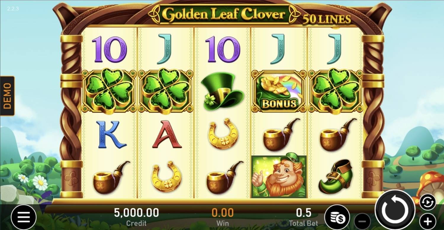 Golden Leaf Clover