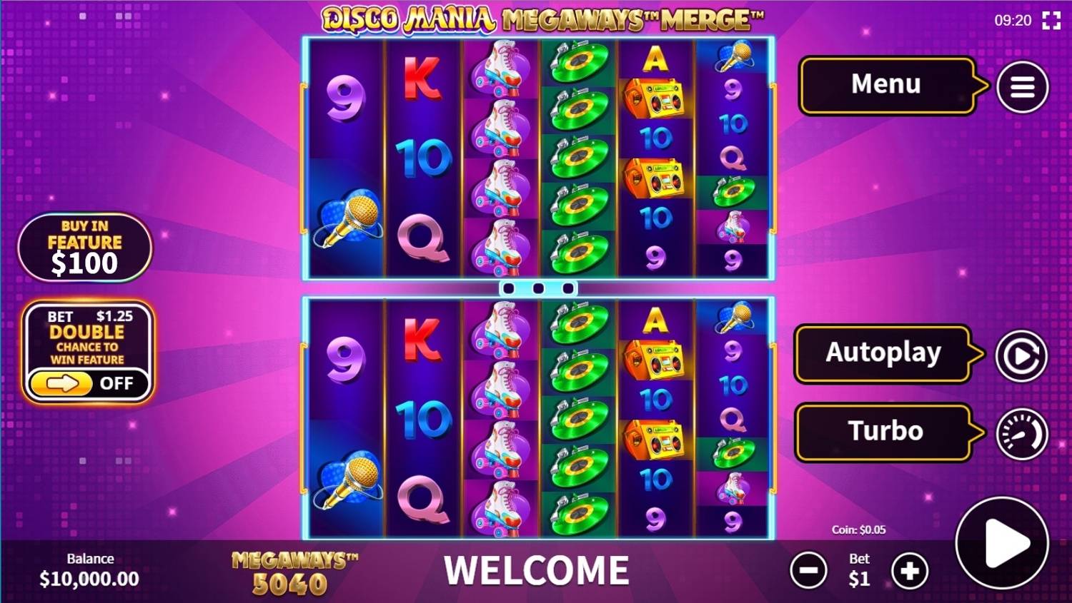 Disco Mania Megaways Merge