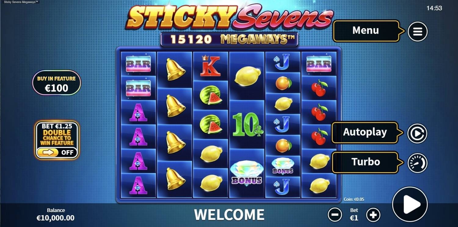 Sticky Sevens Megaways
