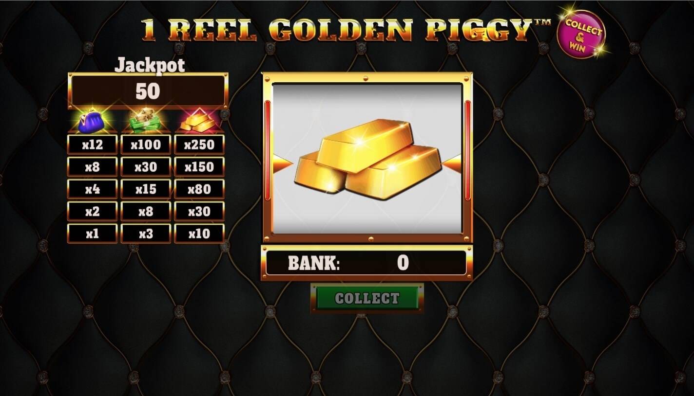 1 Reel Golden Piggy