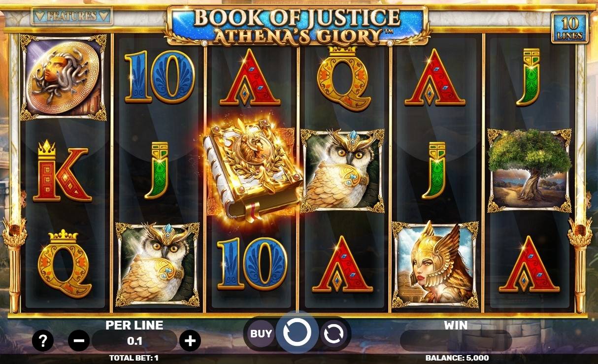 Book of Justice Athena's Glory
