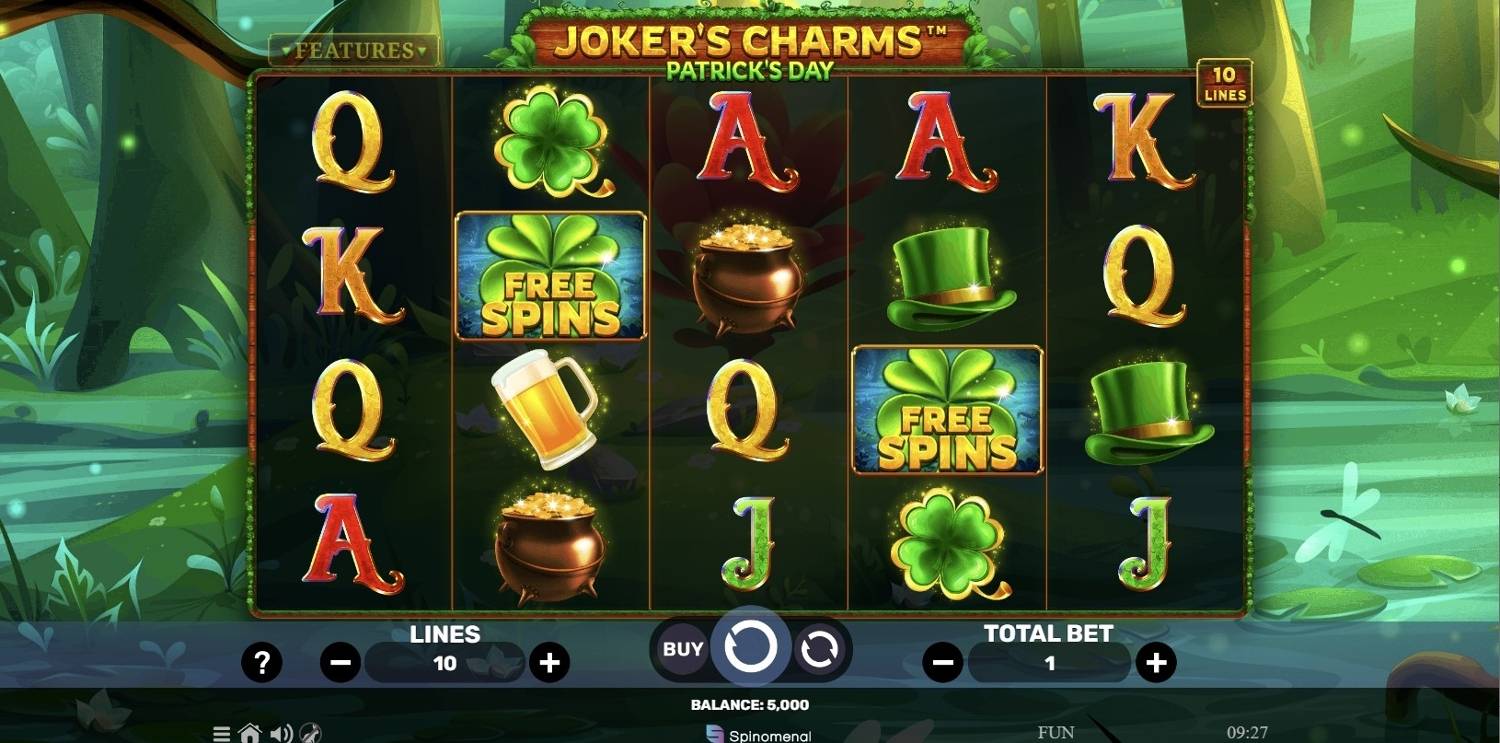 Joker's Charms Patrick's Day