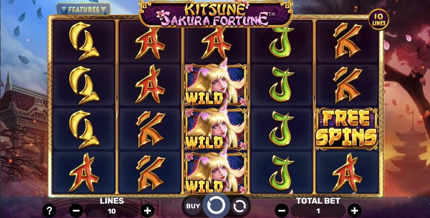 Kitsune Sakura Fortune