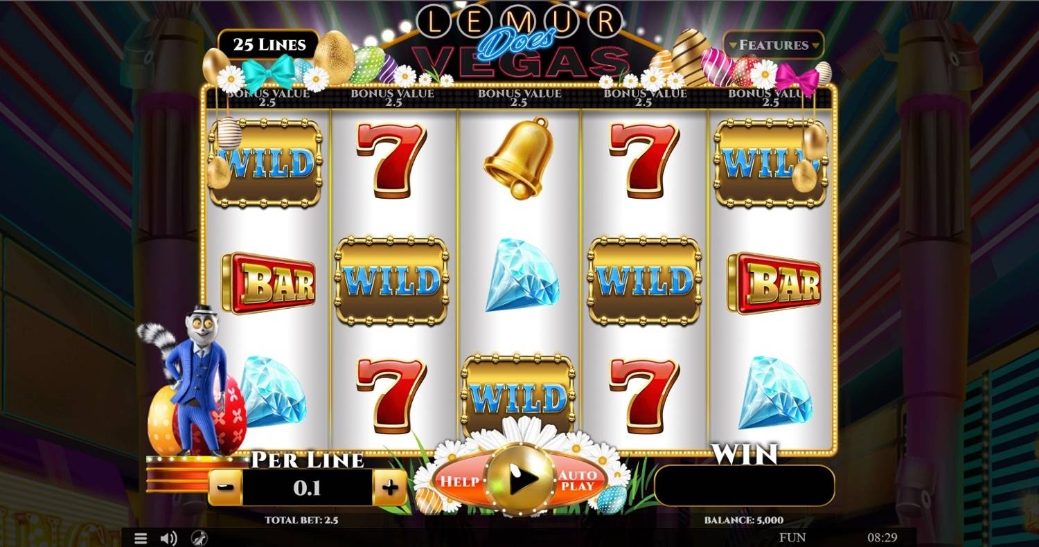 Lemur Does Vegas Easter Edition