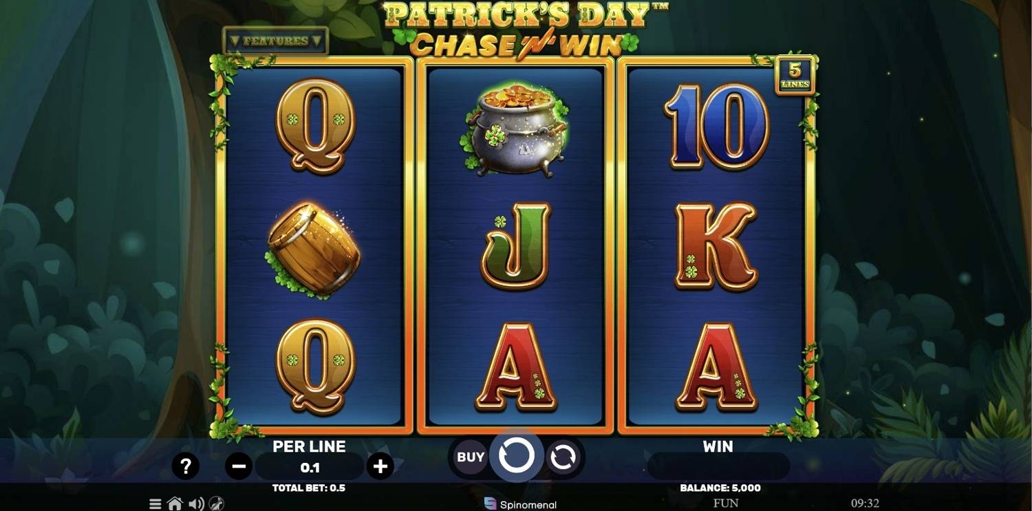 Patrick's Day Chase 'N' Win