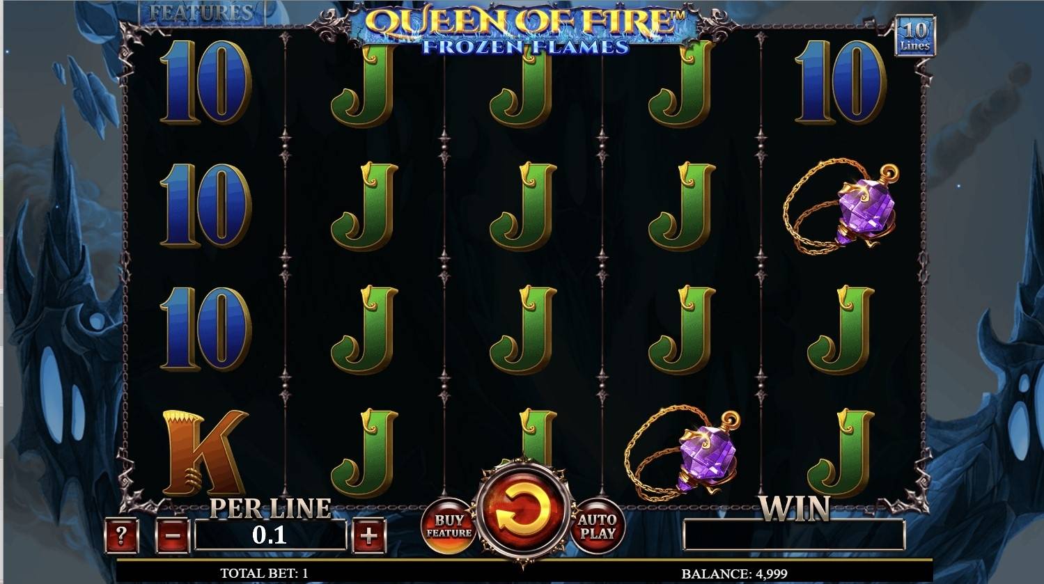 Queen of Fire Frozen Flames