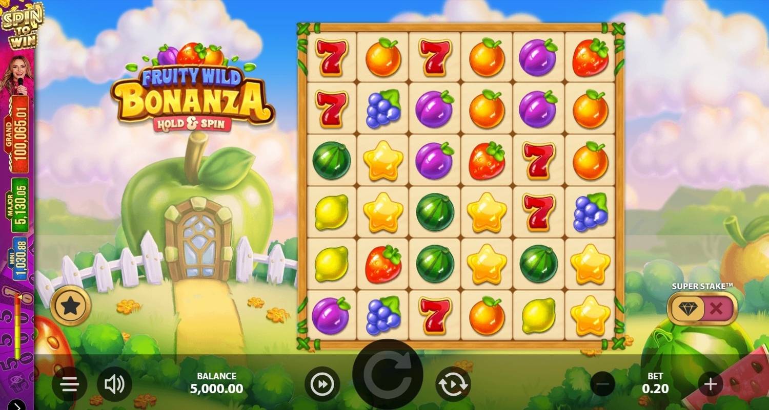 Fruity Wild Bonanza Hold and Spin
