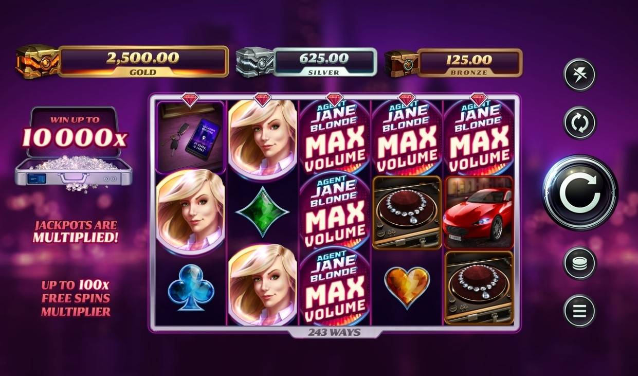 Agent Jane Blonde Max Volume