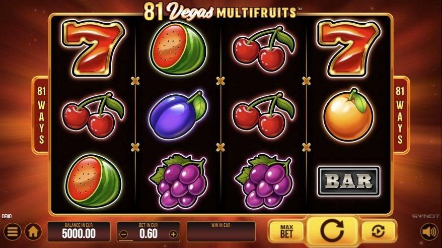 81 Vegas Multi Fruits