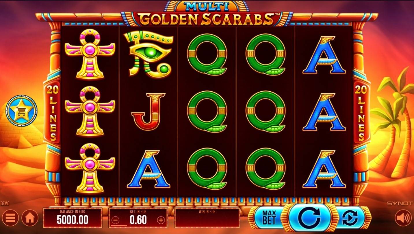 Multi Golden Scarabs