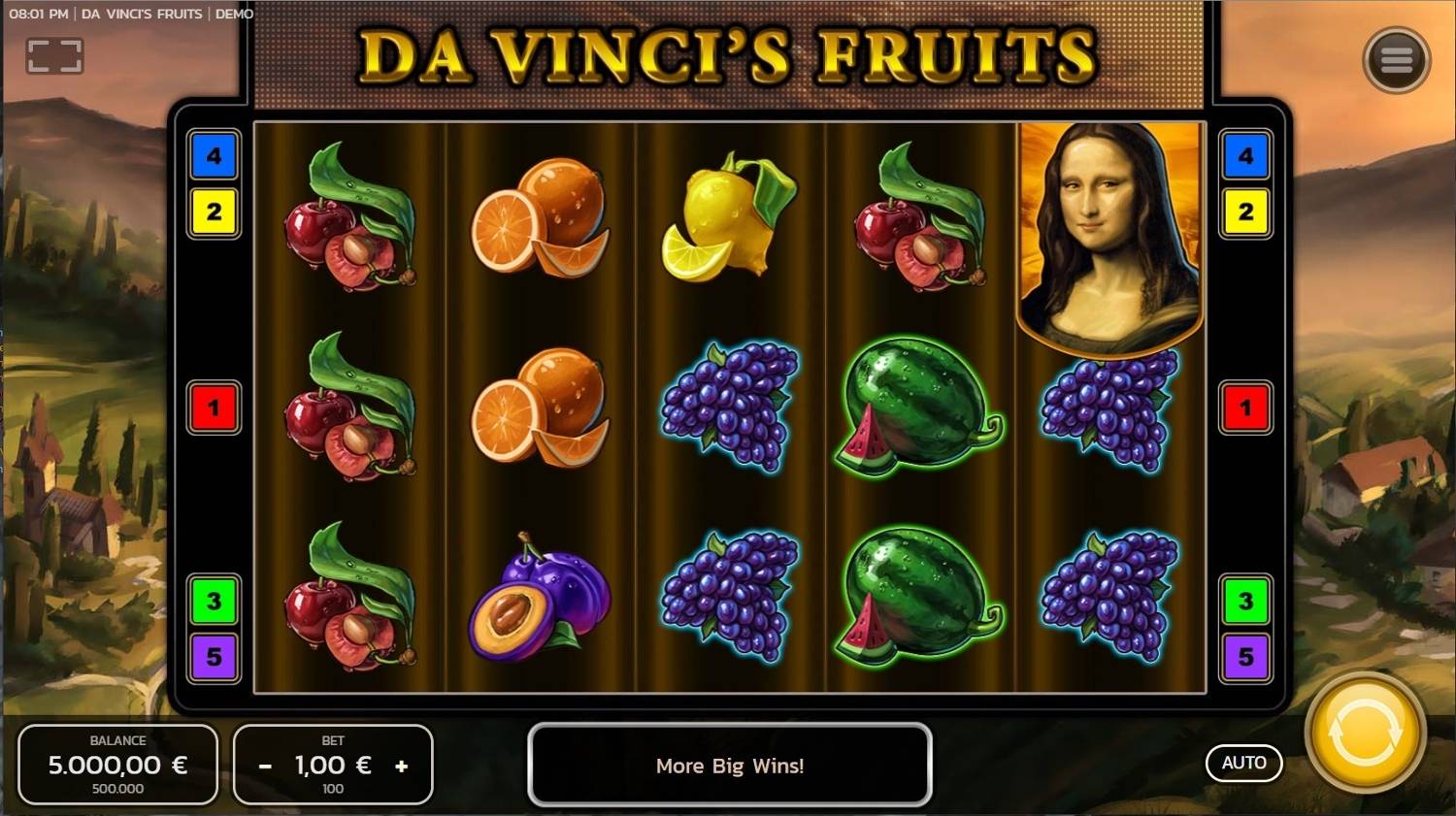 Da Vinci's Fruits