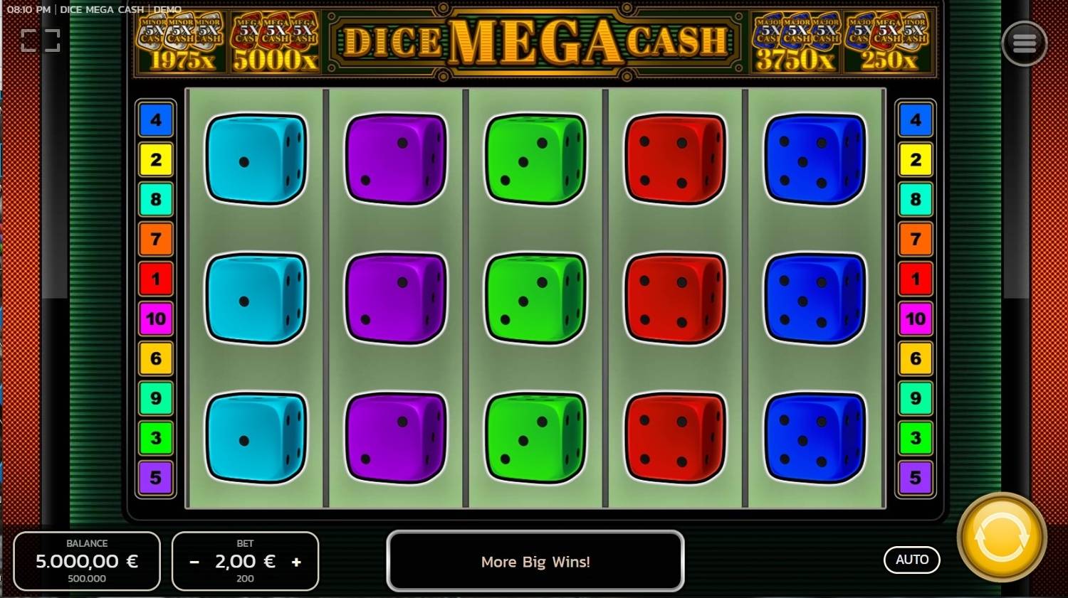Dice Mega Cash