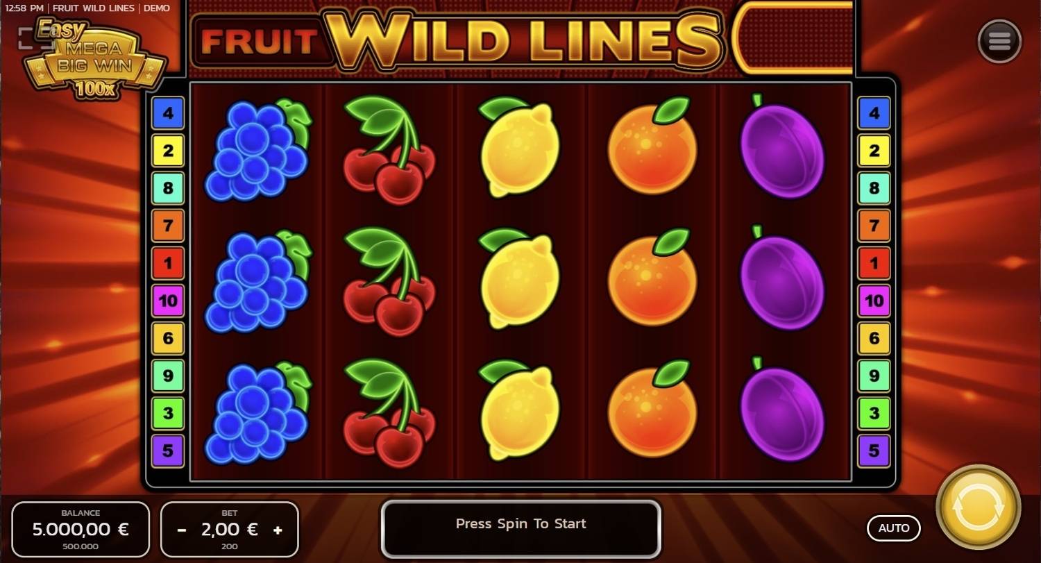 Fruit Wild Lines