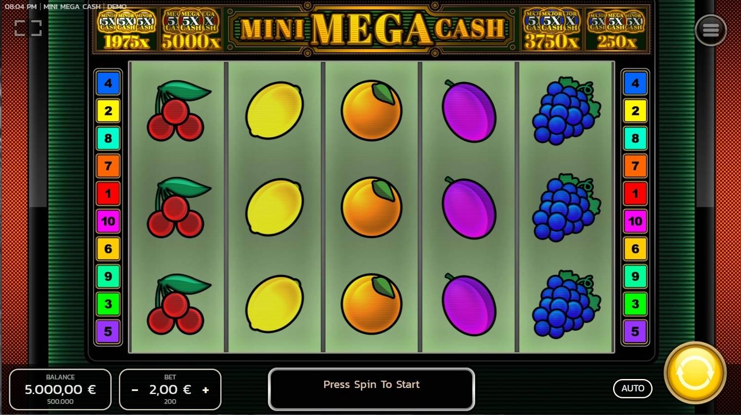 Mini Mega Cash