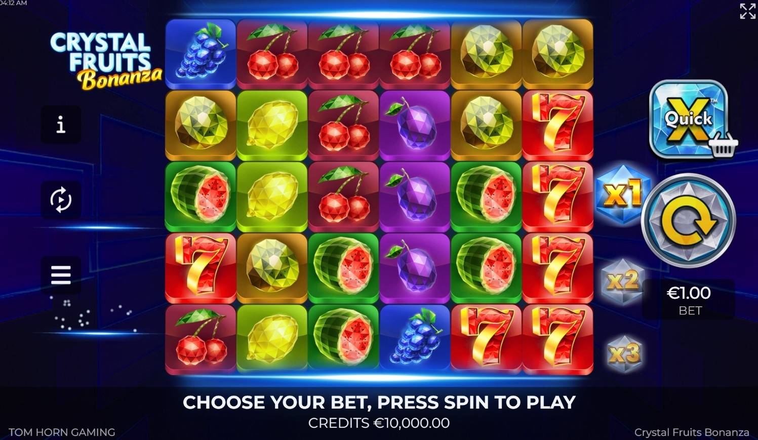 Crystal Fruits Bonanza