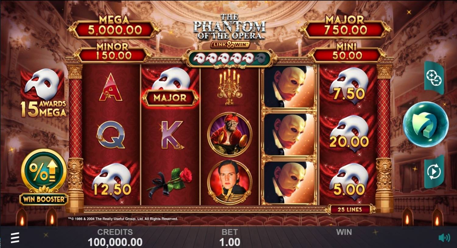 Phantom of the Opera Link and Win