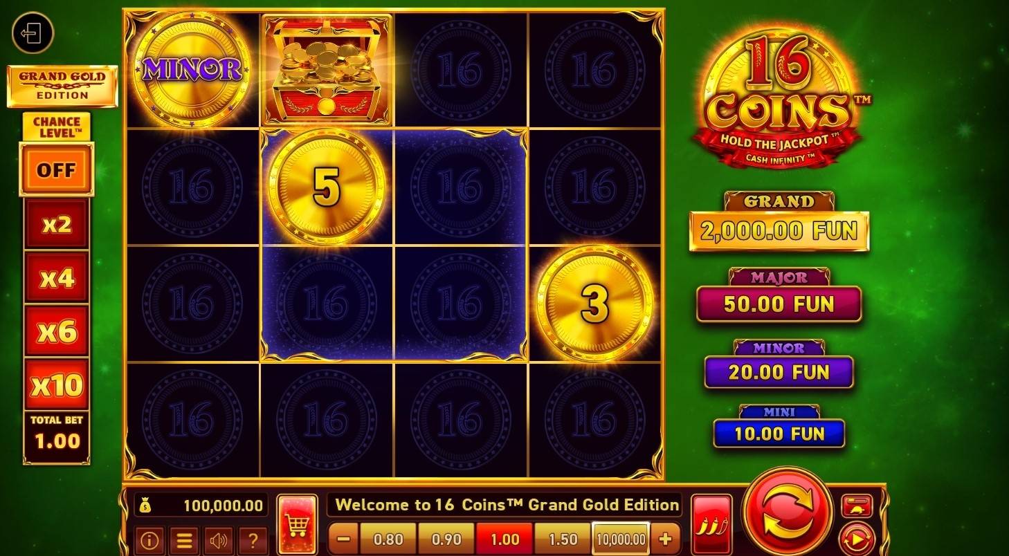 16 Coins Grand Gold Edition