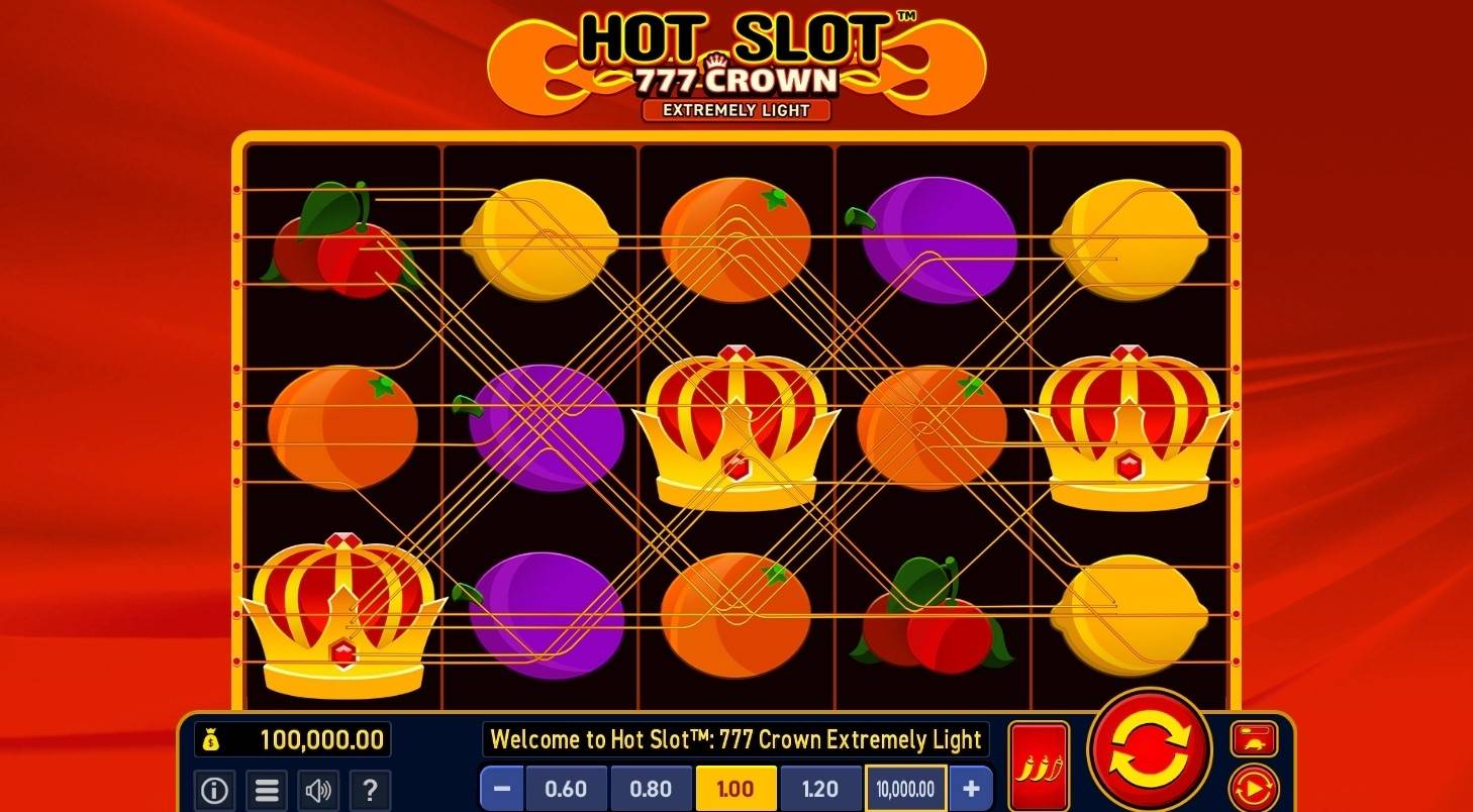 Hot Slot: 777 Crown Extremely Light