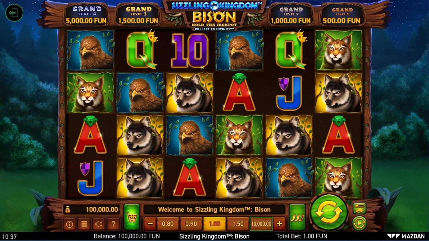 Sizzling Kingdom Bison