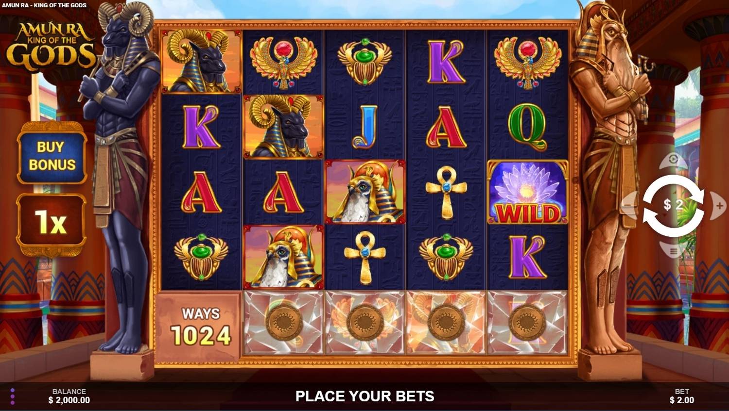 Amun Ra King Of The Gods