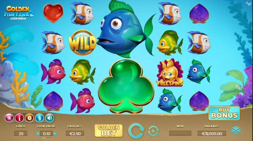 Golden Fish Tank 2 Gigablox